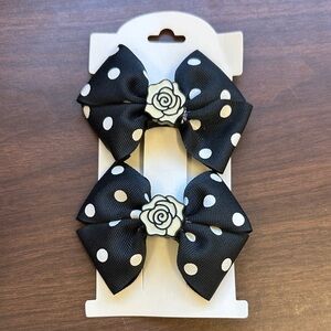 NWT Polka Dot Hair Bows for Kids 🥳